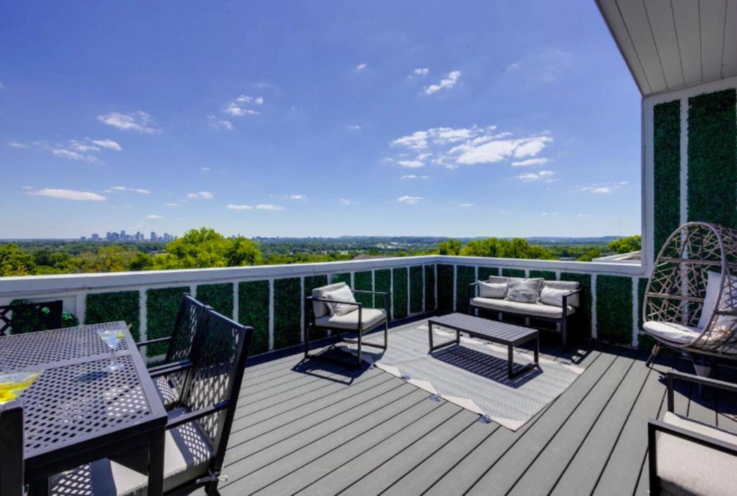 Luxury Four-Story Home, Rooftop Deck With Views, Pingpong! Sleeps 12! 纳什维尔 外观 照片